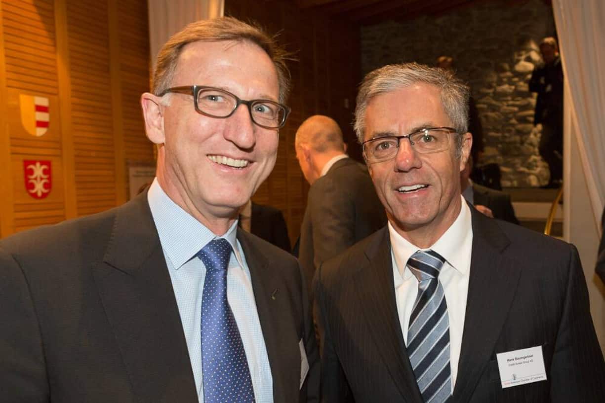 Hans Knöpfel, Managing Partner, Hans Knöpfel AG "Excellence in Business"; Hans Baumgartner, Head Corporate and Institutional Clients Switzerland, Credit Suisse Group AG