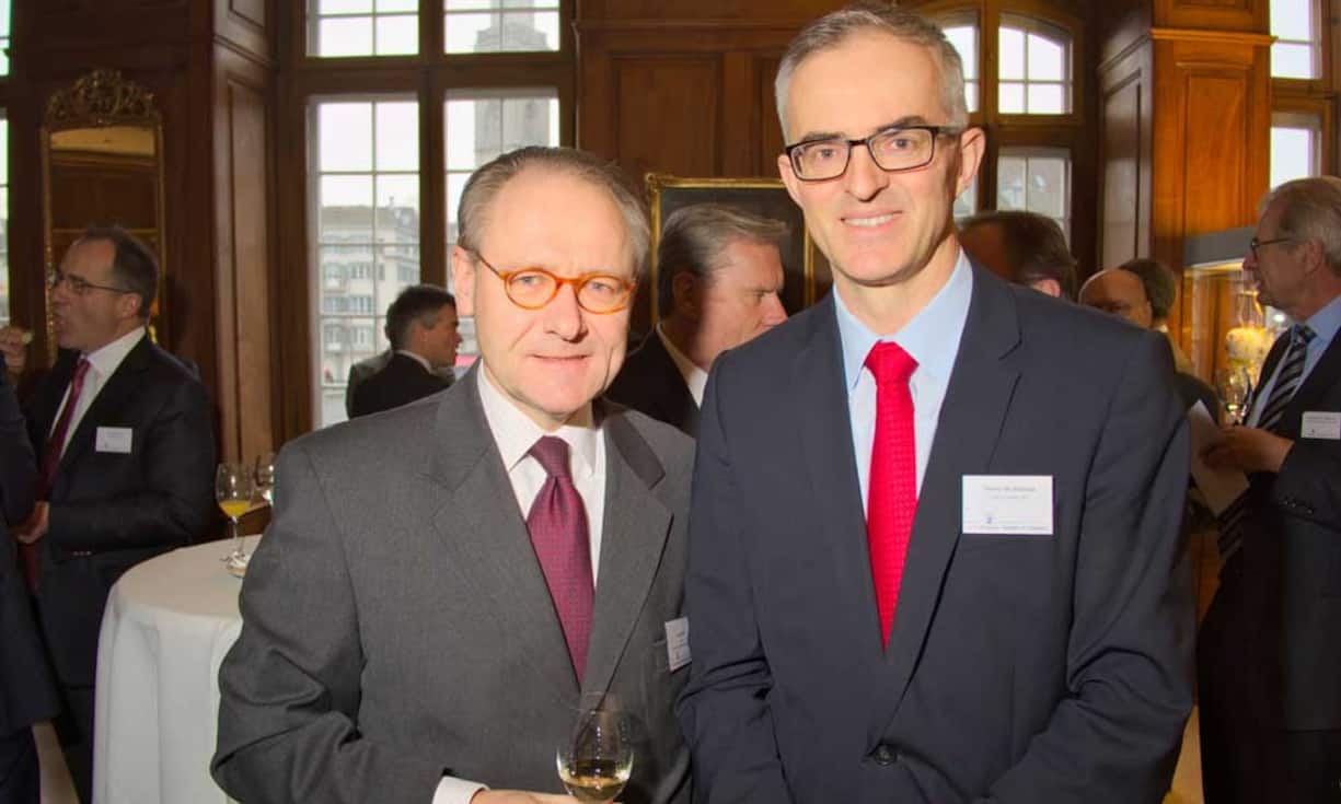 Karl Safft, President, Swiss Fulbright Alumni Association;
Thierry de Sepibus, Director, Altium Capital AG