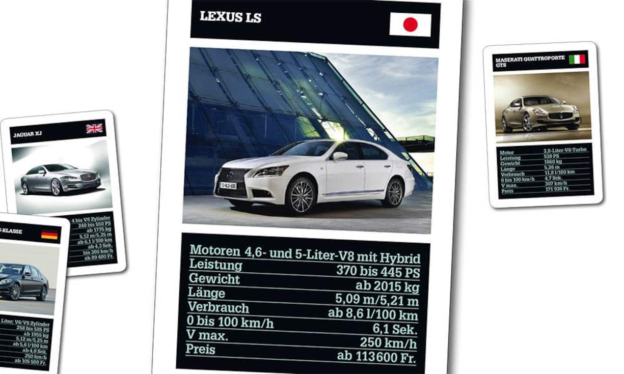 Toyotas Edelmarke startete 1988 mit der Luxuslimousine LS. Die dritte Generation des japanischen Flaggschiffs hat sich in erster Linie als Hybridmodell einen Namen gemacht. Der LS 600h ist ausschliesslich mit Allradantrieb und stufenlosem Getriebe erhältlich. Unterstützt von einem Elektromotor, kommt der 5-Liter-V8-Benziner auf eine Systemleistung von 445 PS.