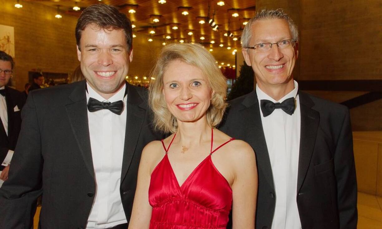 Andreas Bodenmann, Partner, EY; Sandra Hutterli; Andreas Etter, Partner, Investnet AG