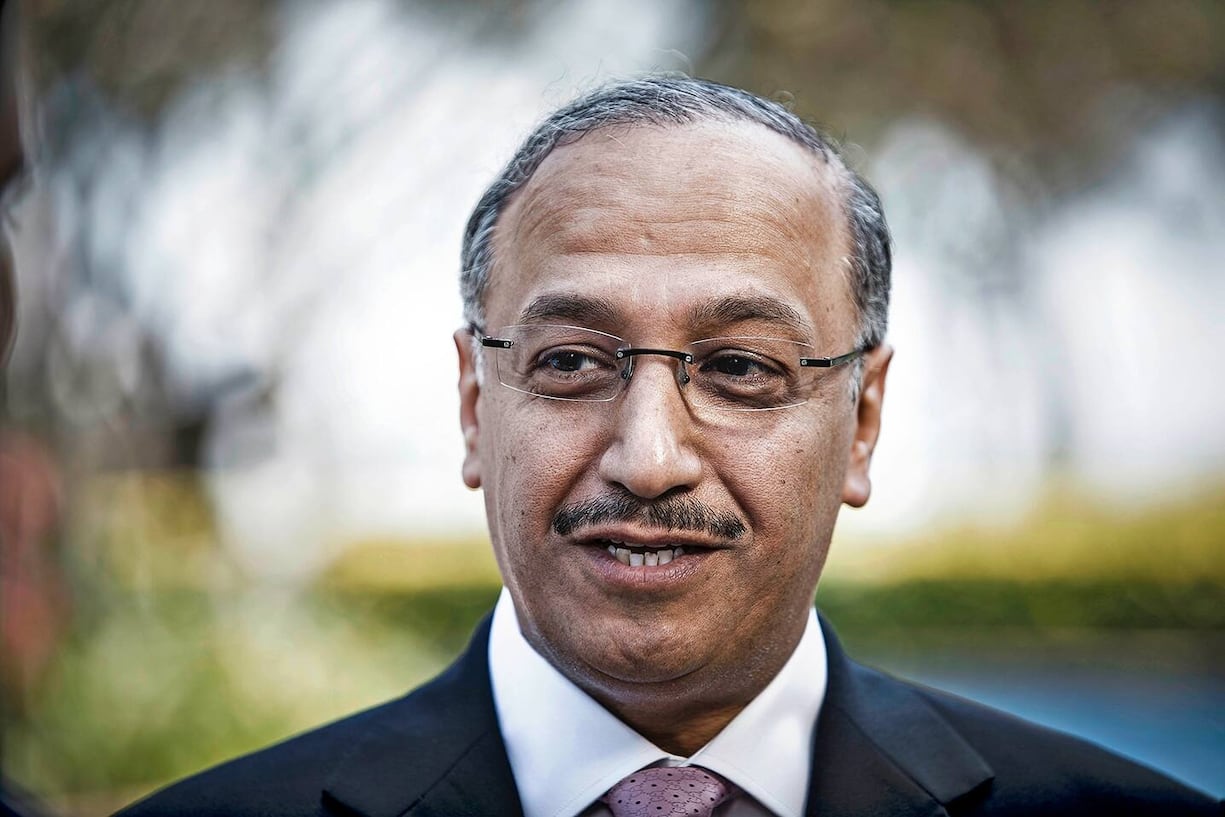 Yousef Abdullah Al-Benyan, chief executive officer of Saudi Basic Industries Corp. (SABIC), speaks during an interview on the sidelines of the Boao Forum for Asia Annual Conference 2017 in Boao, China, on Friday, March 24, 2017. The annual event sees business and political leaders come together and runs from March 23 to 26. Photographer: Qilai Shen/Bloomberg via Getty Images