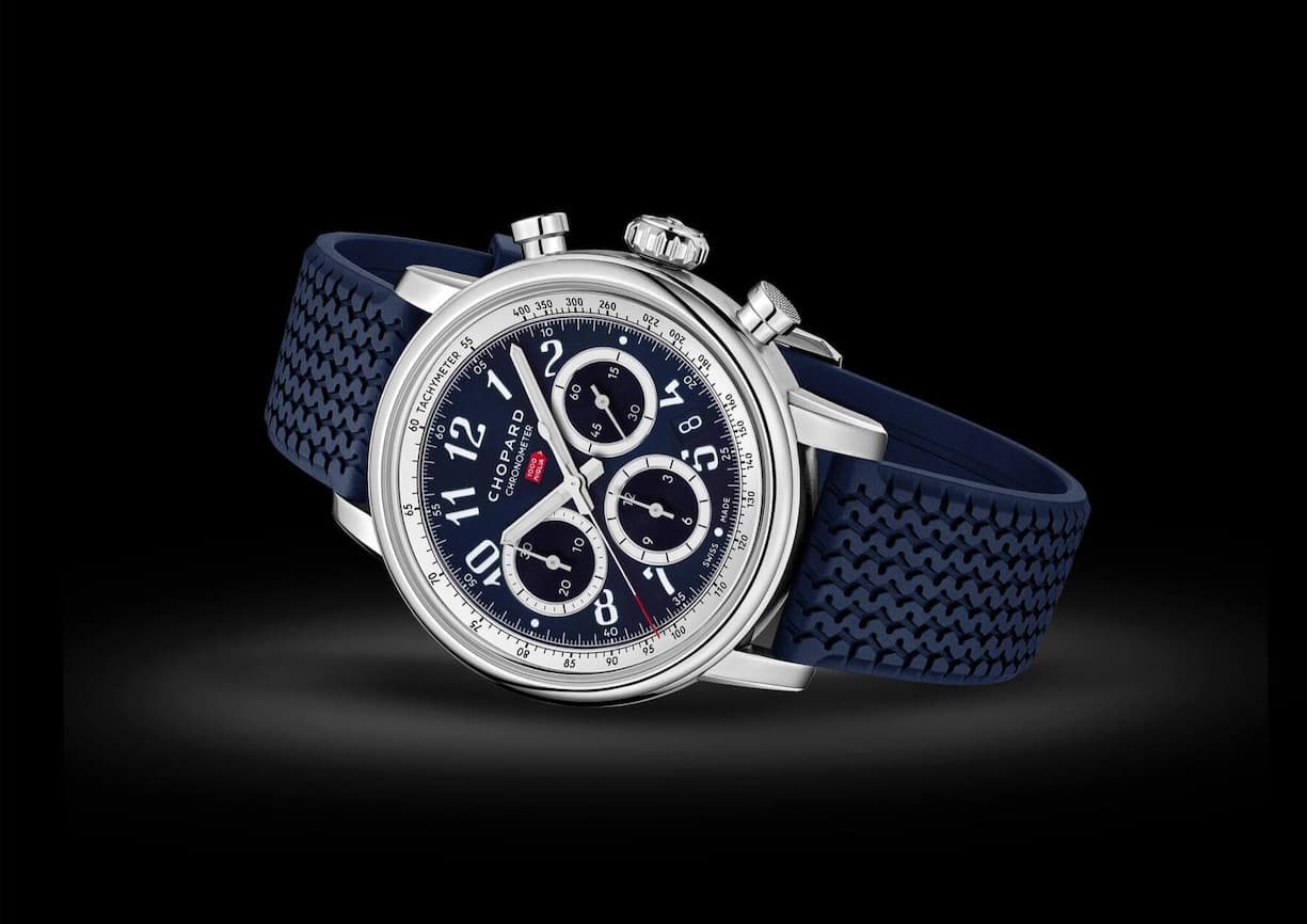 Die Mille Miglia Classic Chronograph JX7 aus Lucent Steel zu Ehren von Jacky Ickx.