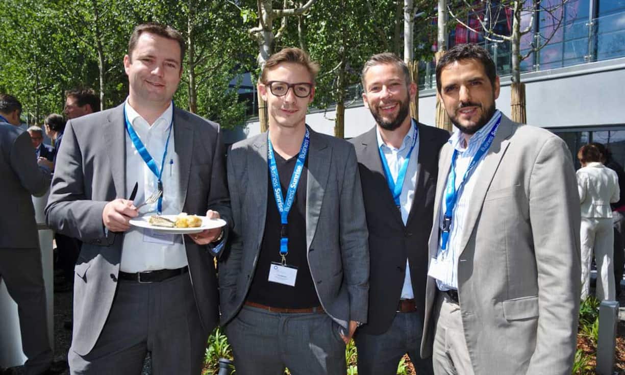 Beat Steinmann, CCC Credit Card Center AG;
Timo Wäschle, Inhaber und Geschäftsführer, CORPMEDIA;
Michael Schär, Leiter Digital, CORPMEDIA;
Michael Wirz, Kommunikation, Stadtpolizei Zürich