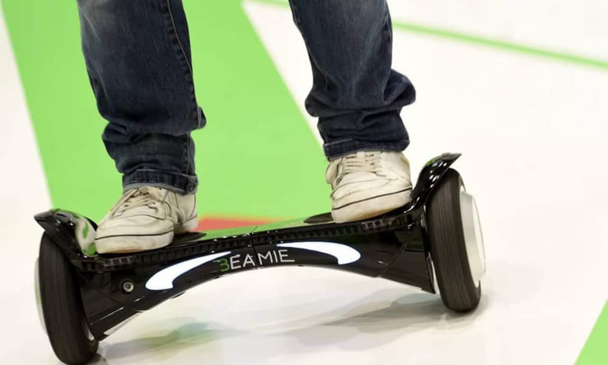 Das Hoverboard Beamie soll Spass mit Sicherheit verbinden.