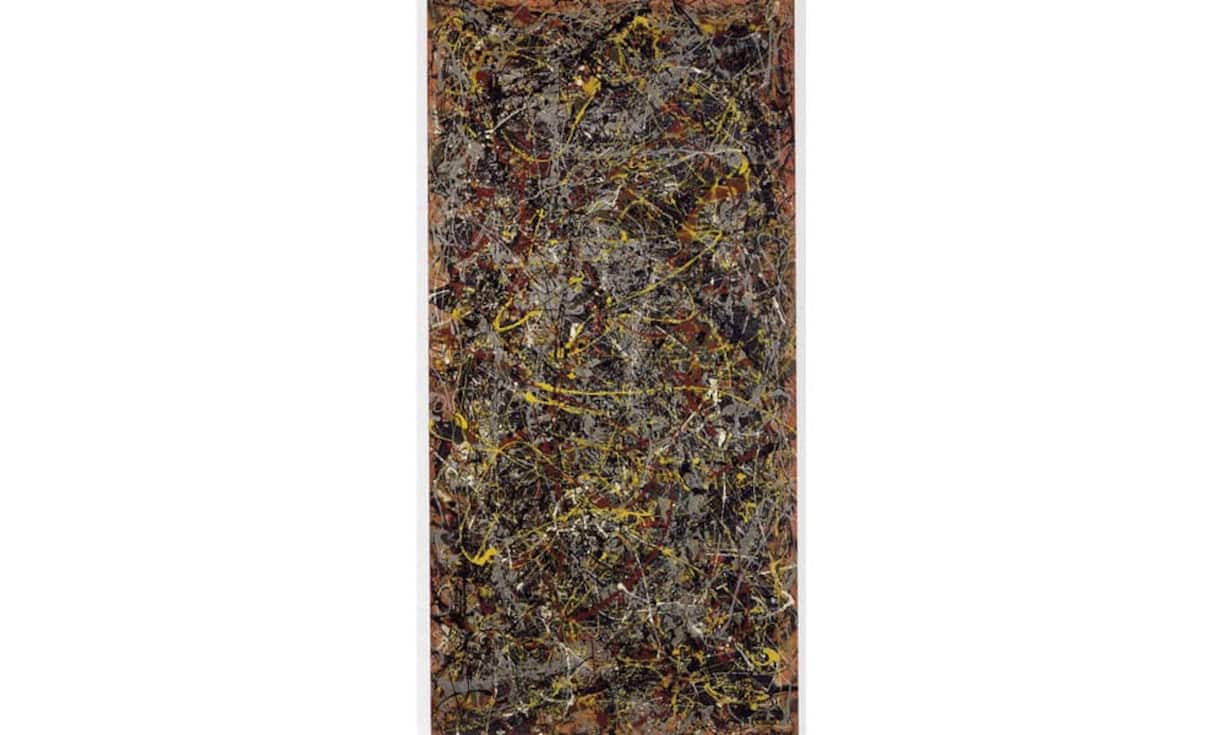 Platz 4: Jackson Pollock – «No. 5» (1948)
Jackson Pollock schloss das Fenster zur herkömmlichen Malerei. Er gilt als amerikanischer Held und Vollender der Avantgarde. Sein 1948 entstandenes Tropfgemälde «No. 5» wurde 2006 in einer privaten Transaktion für 140 Millionen Dollar verkauft, wie die New York Times berichtete. Der jetzige Besitzer ist unbekannt. Vorher gehörte es dem Sammler David Geffen.