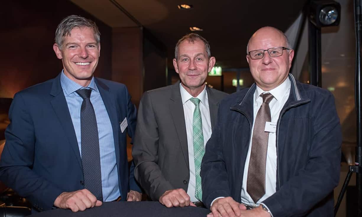(v.l.) Markus Streckeisen, SBB Immobilien - Andreas Stöckler, Privera AG - Marco Ammann, SBB AG