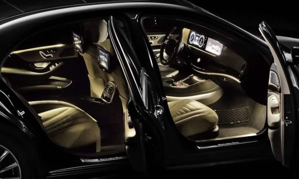 Interieur wie im Privatjet: Selbst im Fond muss der Passagier nicht auf Komfort verzichten.