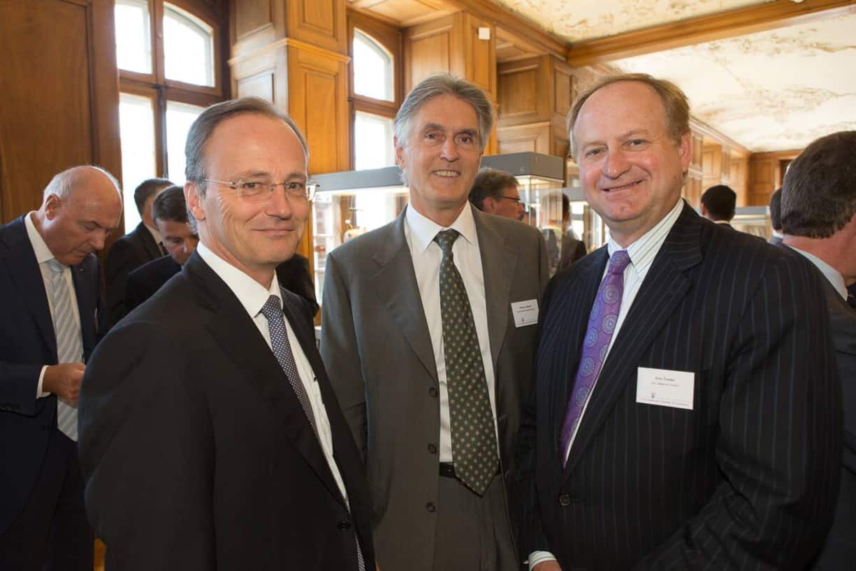 Markus R. Neuhaus, PriceWaterhouseCoopers AG, Chairman Board of Directors; Felix A. Weber, Nomura Bank Switzerland Ltd., Senior Advisor; Eric Tveter, upc calbecom GmbH, Managing Director/CEO