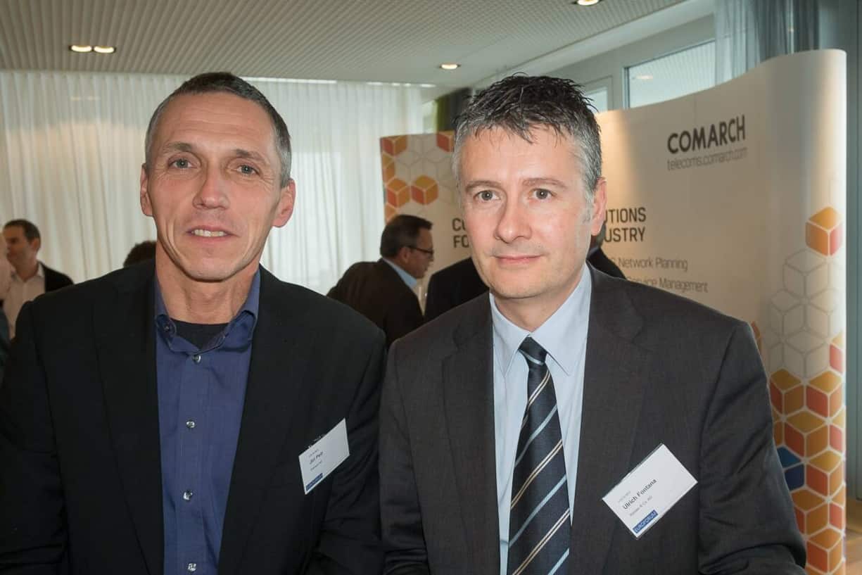 Jiri Petr, CEO, Intersys AG; Ulrich Fontana, Versicherungsbroker, Kessler & Co. AG