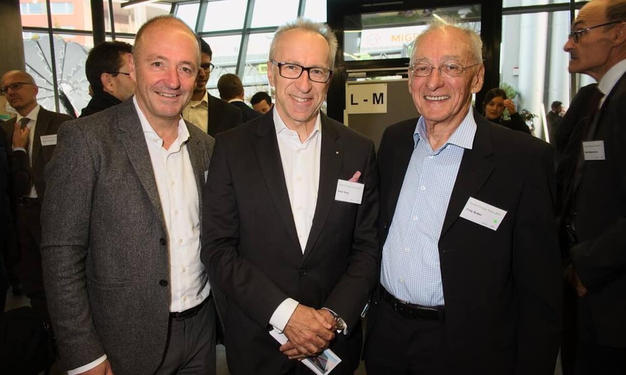 Frank Boller, green.ch;
Peter Sany, bluepeaq Consulting;
Fritz Sutter