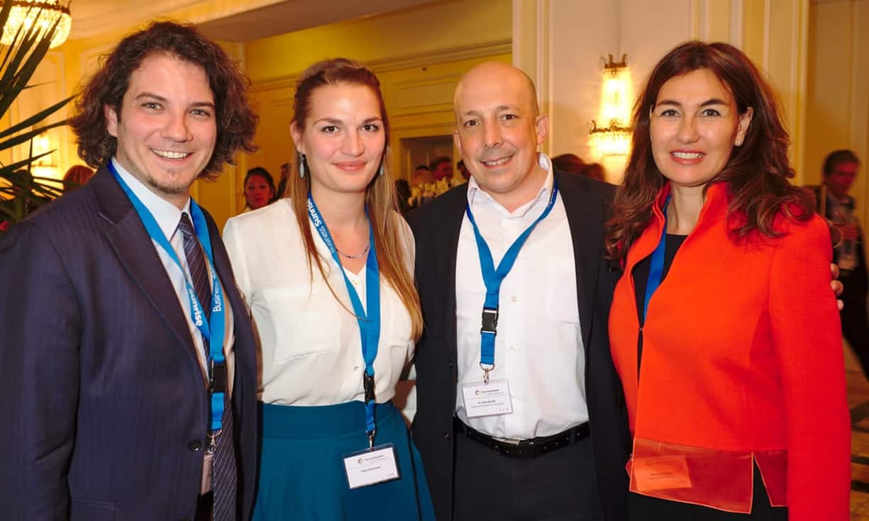 Frederik Malsy, Redner;
Julia Schneider;
Veiz Etzold, Experte für Strategie und Storytelling;
Nicole Brandes, Inhaberin, Brandes Management AG