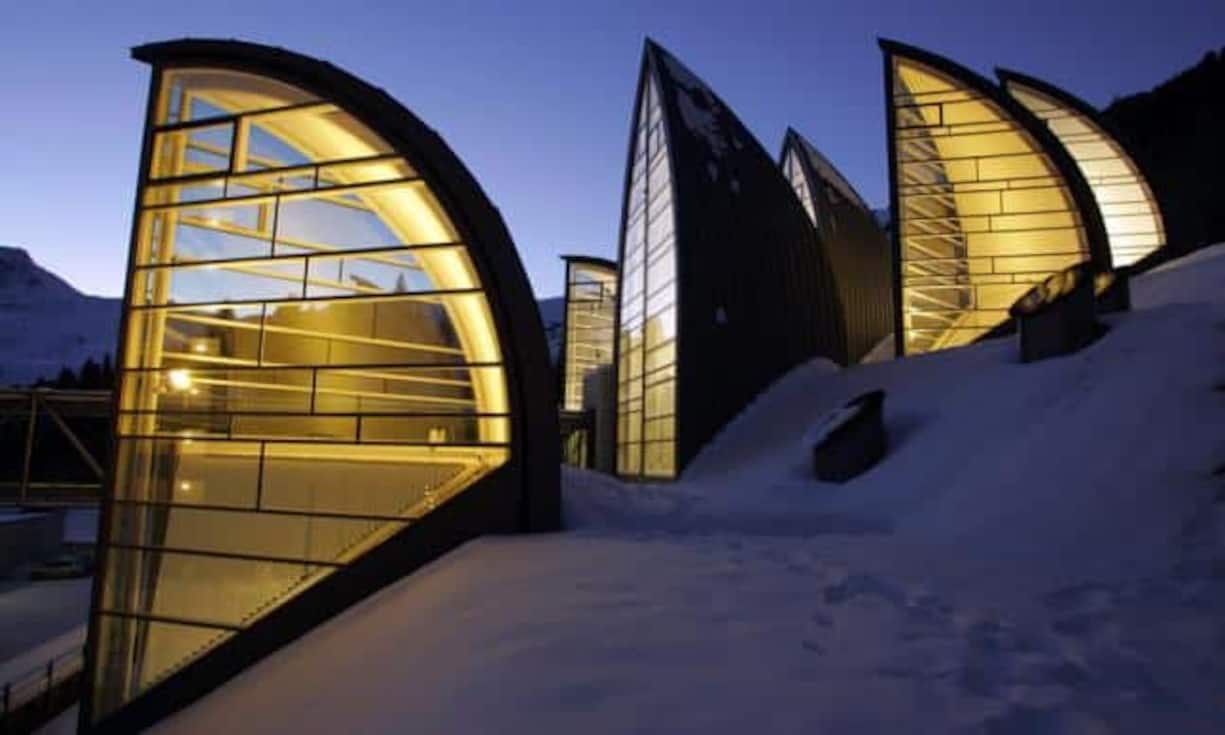 Tschuggen Spa Bergoase in Arosa.