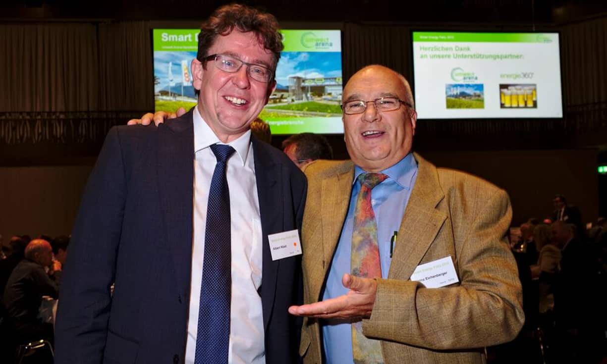 Albert Rösti, Nationalrat;
Heinz Eichenberger, Inhaber, CoGen Sarl