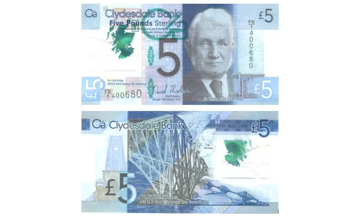 ... die 5er-Kreation aus Schottland, ...