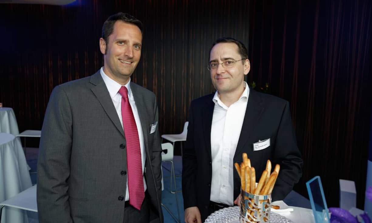 v.l.n.r. Silvio Röthlisberger; Credit Suisse AG, Christoph	Speth; UBS AG