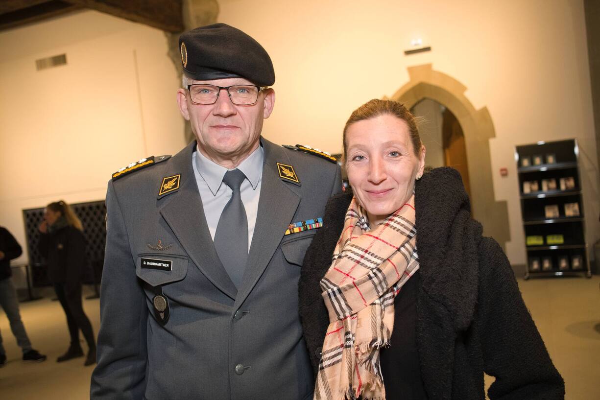 Daniel Baumgartner, Korpskommandant;Francesca Baumgartner