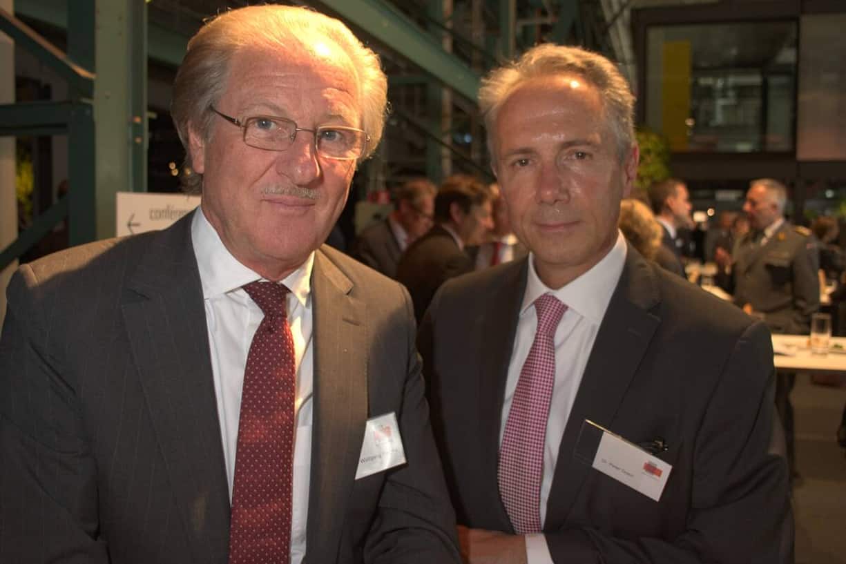 Wolfgang Reitzle, VRP, Holcim Ltd.; Peter Doerr, Secretary of the Board of Directors, Holcim Ltd.