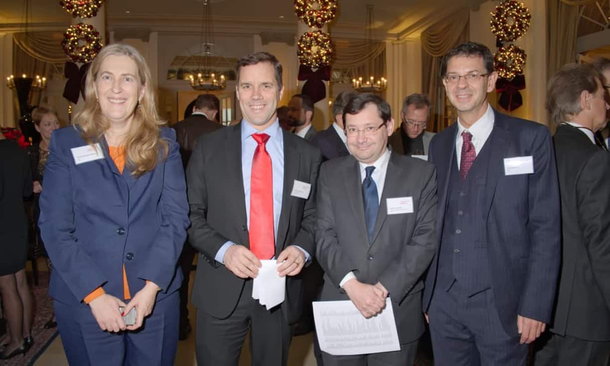 Helene Budliger Artieda, EDA;
Ghislain de Kerviler, International SOS;
Jean-Luc Ginder, SGE;
Félix Baumann, EDA