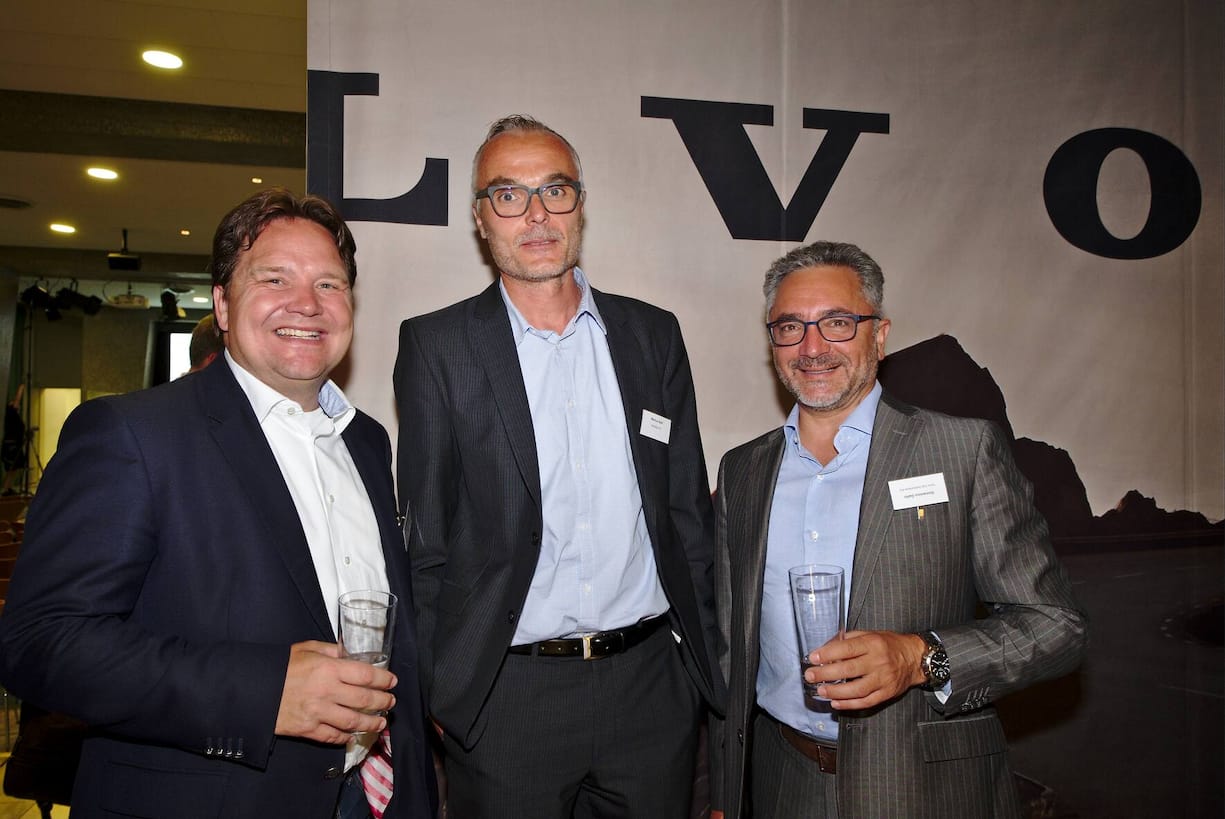 Michel van Zanten, HedgePole AG;
Markus Naef, SwissSign AG
Domenico Gaito, Volvo Car Switzerland AG