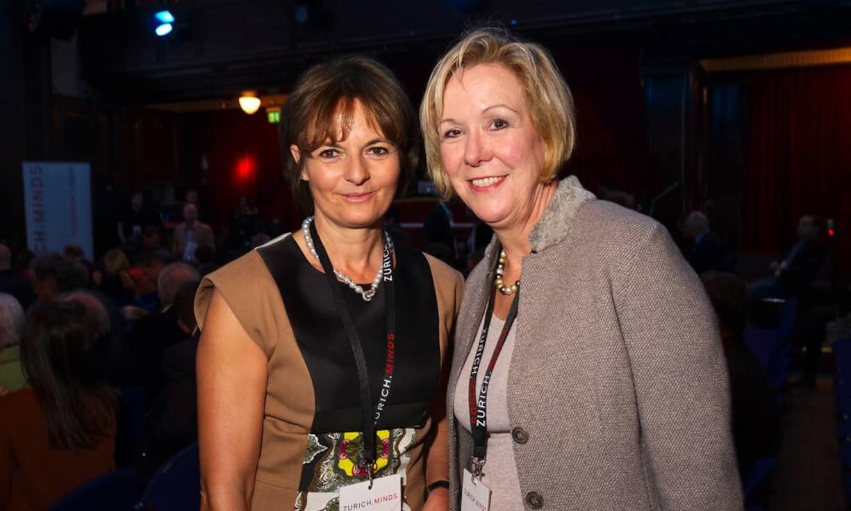 Ruth Metzler-Arnold, Alt Bundesrätin;
Monika Ribar, mehrfache Verwaltungsrätin