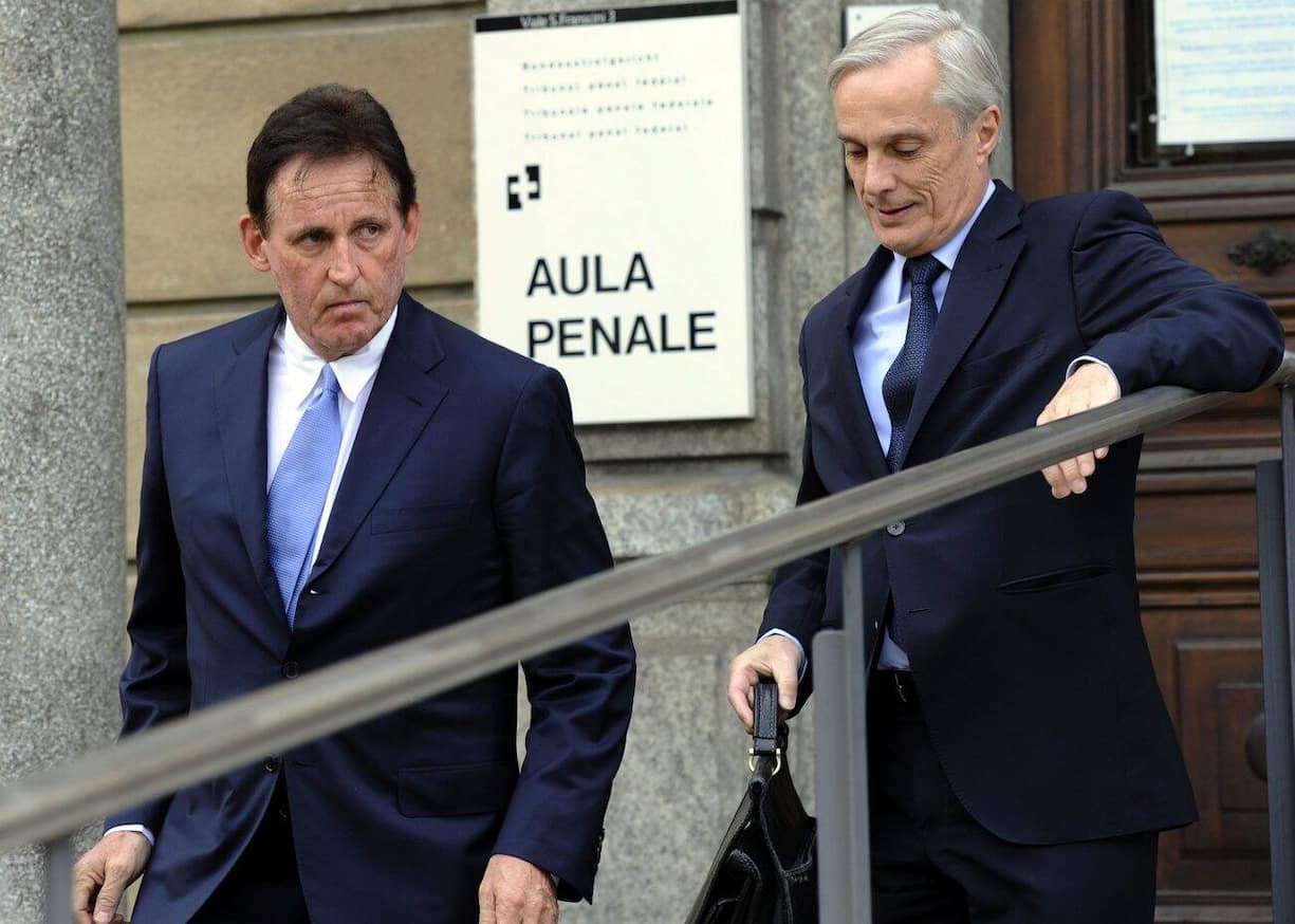 Oskar Holenweger (l.) und Lorenz Erni