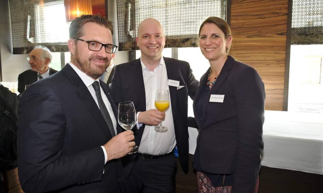 Thomas Schönenberger, Partner St. Gallen,  Bratschi Wiederkehr & Buob;
Thomas Stiegler, Owner, Tigerberg AG;
Juliane Stiegler-Kleyboldt, deutsche Steuerberatung in St. Gallen