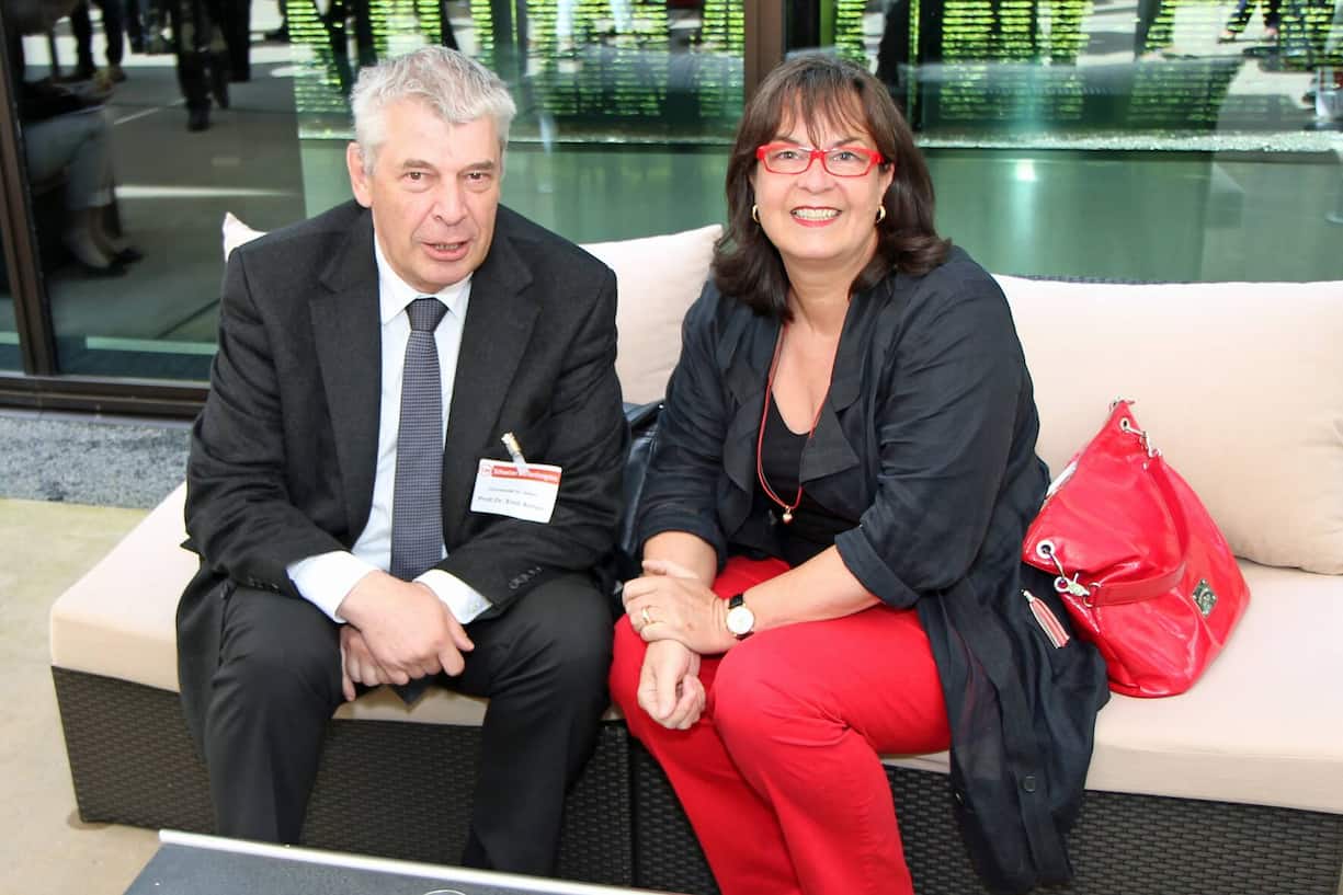 Emil Annen (Universität St. Gallen), Agnes Jenowein (Schweizer Paraplegiker-Stiftung)