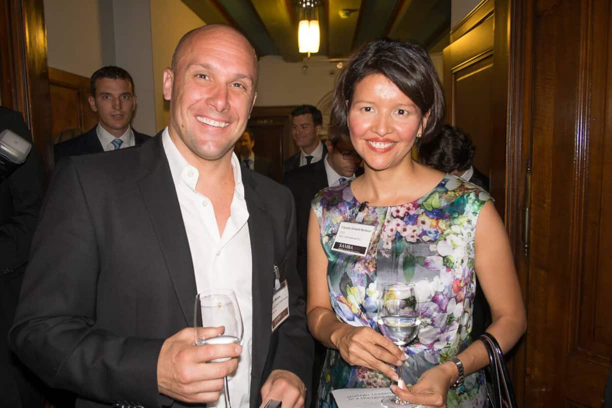 Frank Mertens, Marketing Director Global Expansion, eBay Inc.; Claudia Grisard Barbour, CEO, Aker International AG