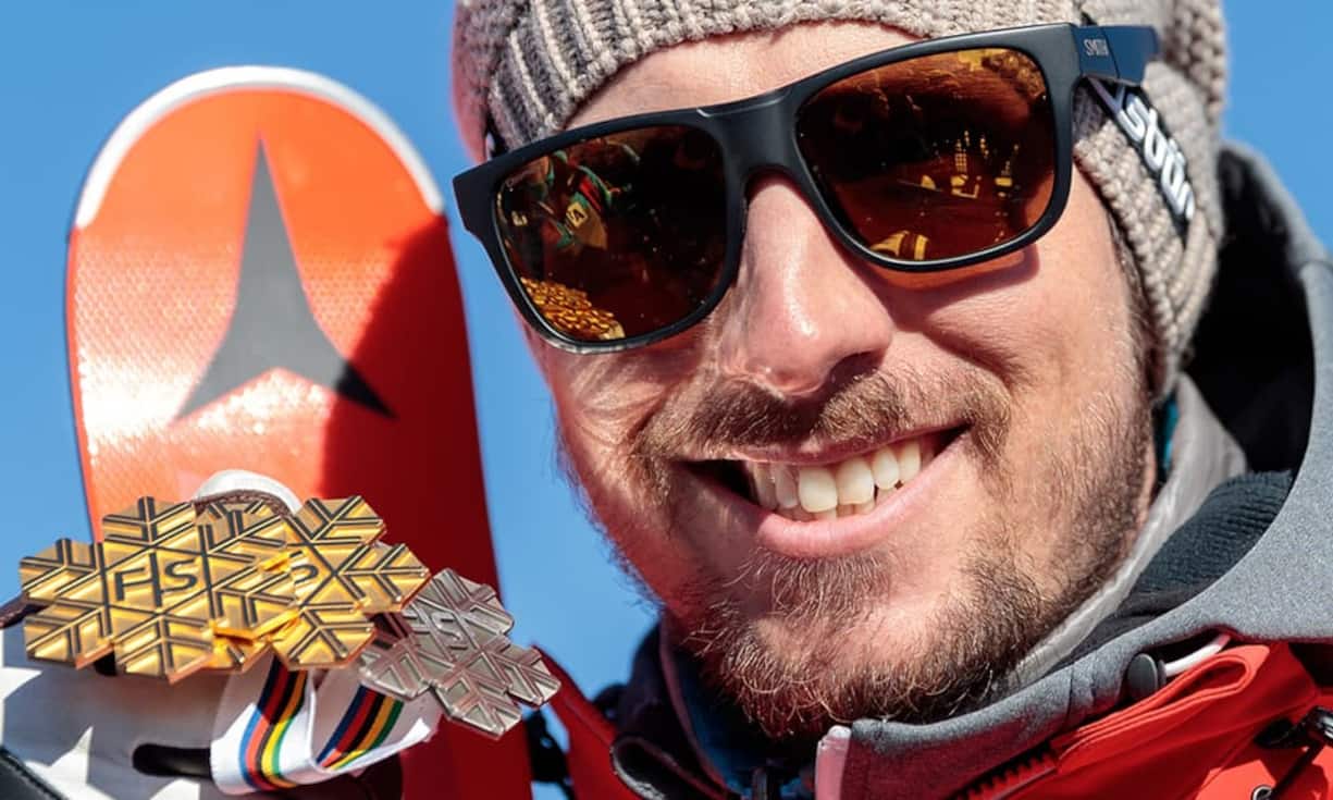 Marcel Hirscher hat gut lachen. Nach Silber in der Kombi und Gold im Riesen gibt es nochmals Gold im Slalom. Der Superstar ist damit die grosse Figur von St. Moritz.