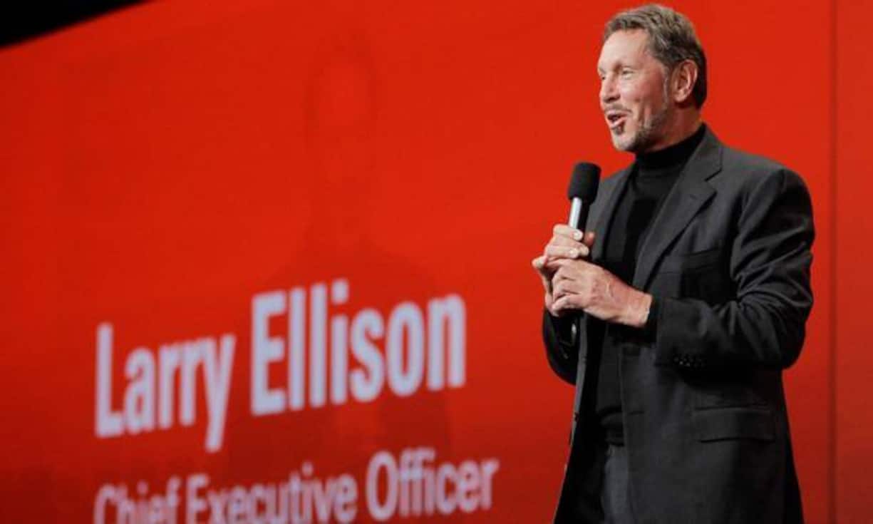 Oracle - Marktkapitalisierung 208 Milliarden Dollar, 138'000 Mitarbeiter Der Software-Riese Oracle wurde gegründet von Larry Ellison, dem Sohn italienischer Einwanderer. Stand August 2017 war er der fünftreichste Mann in den USA und auf Platz sieben weltweit.