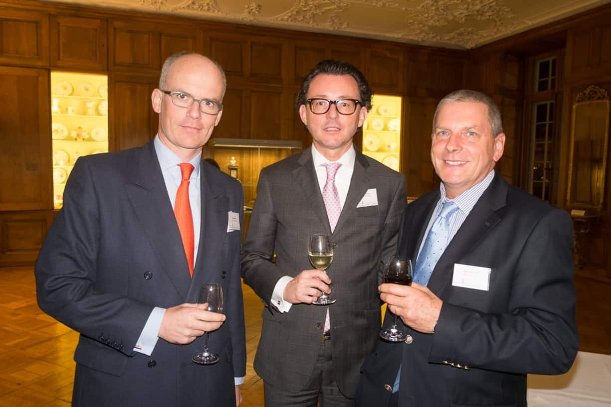 Michael Syz, Manager, Pictet & Cie Banquiers; Ulrich Gnos, Relationship Manager, Pictet & Cie Banquiers; Werner Furrer, Kessler & Co. Inc.