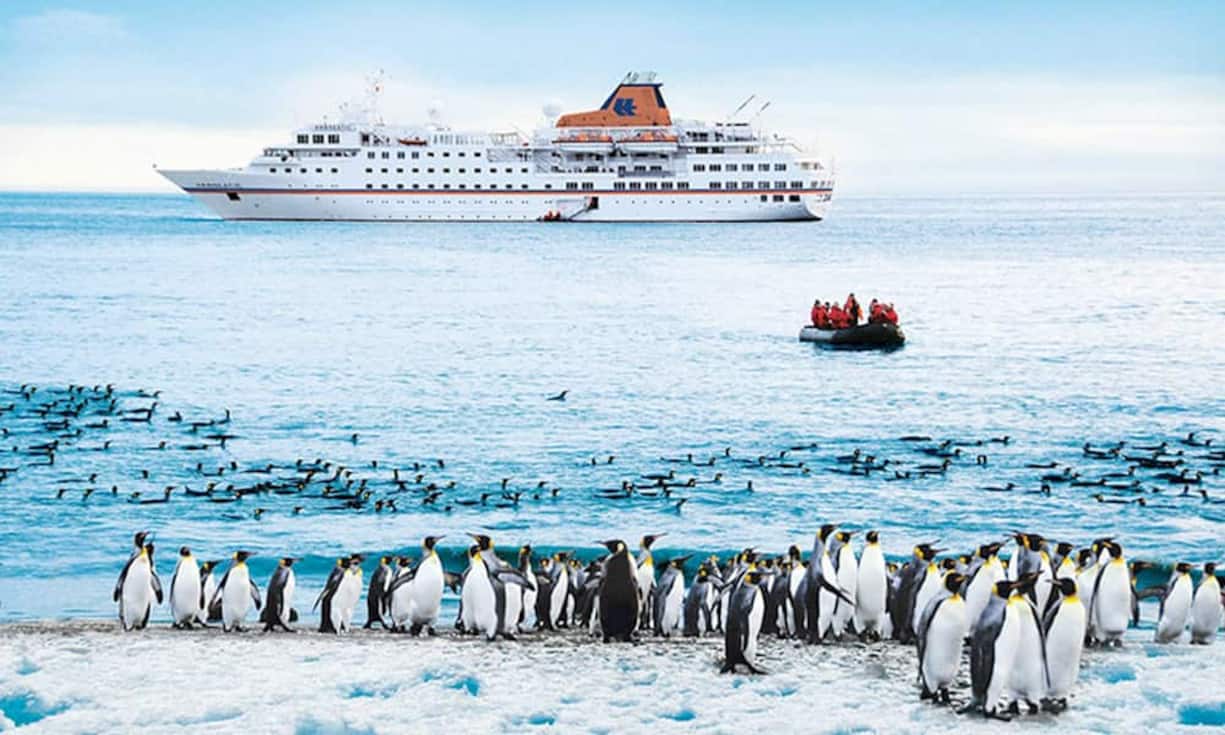 Platz 2: Auf der «Hanseatic» der Reederei Hapag-Lloyd Kreuzfahrten GmbH finden 184 Passagiere Platz