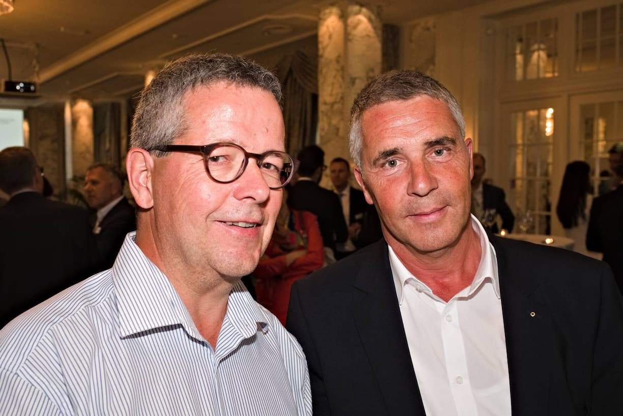 Alfred Amrein, Stv. Vorsitzender der Geschäftsleitung, Atupri Gesundheitsversicherung; Paul Trüssel, Direktor, advisca gmbh