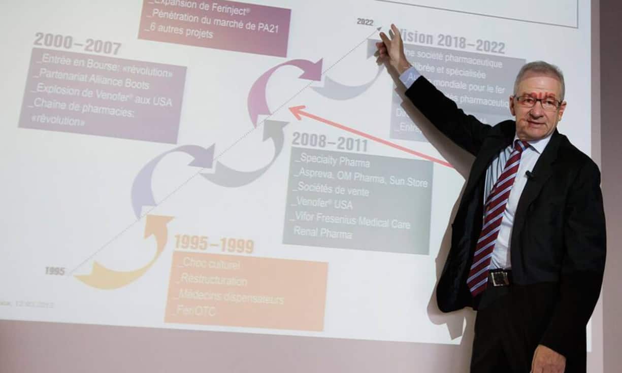 Etienne JornodVR-Präsident GalenicaNach 20 Jahren an der Spitze von Galenica wollte Jornod eigentlich Ende des Jahres abtreten – doch im Mai erfolgte der Rücktritt vom Rücktritt. Nun hat er eine lange To-Do-Liste: Er will auf Druck des Kapitalmarktes Galenica in zwei Teile aufspalten, einen neuen CEO für die Pharmatocher Vifor Pharma suchen und auf der Eigentümerseite den Stress besänftigen.