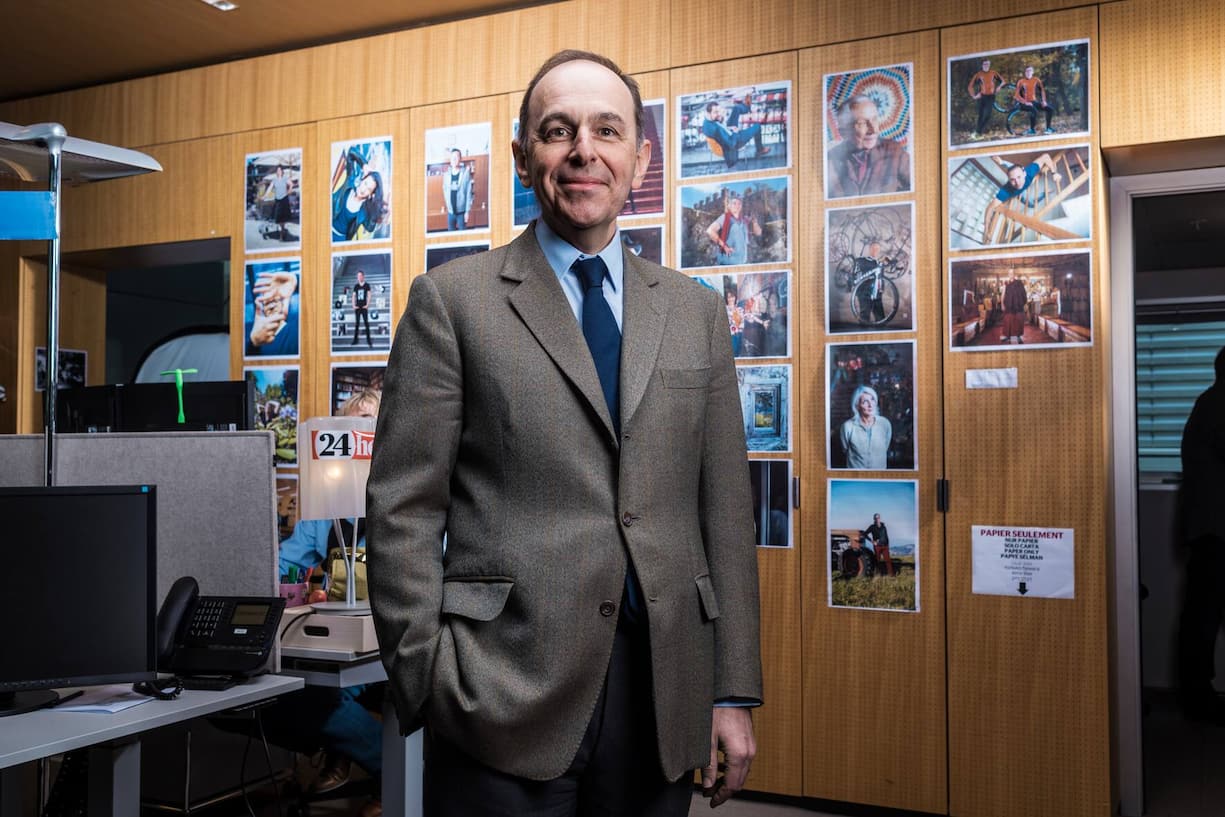 Monsieur Pietro Supino, dir. gÃ©nÃ©ral de Tamedia. Photo Bertrand Rey