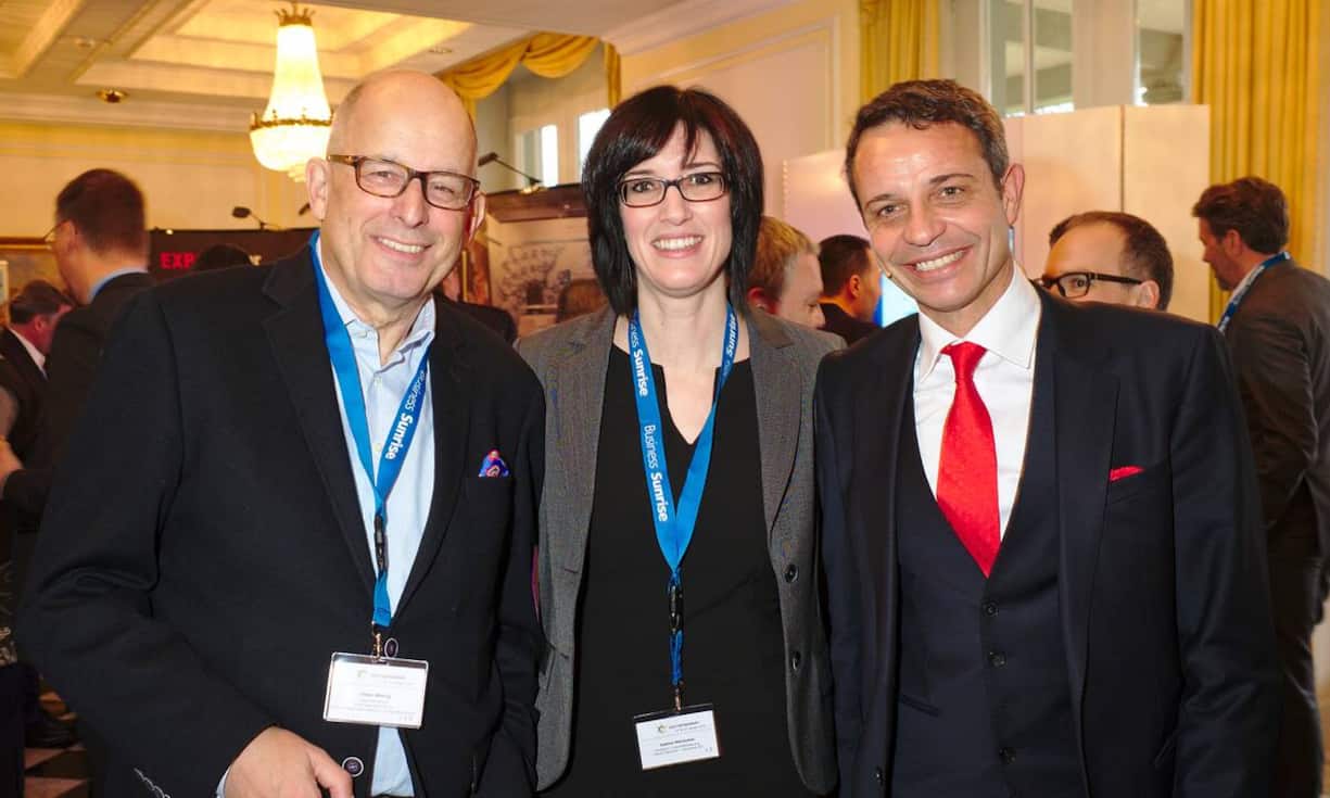 Claus Widrig, Geschäftsführer, GWR Gesellschaft für Wirtschaftskommunikation und Repräsentation;
Sabine Bärlocher, Inhaberin, Obrist Transport + Recycling AG;
Bernhard Heusler, Präsident, FC Basel