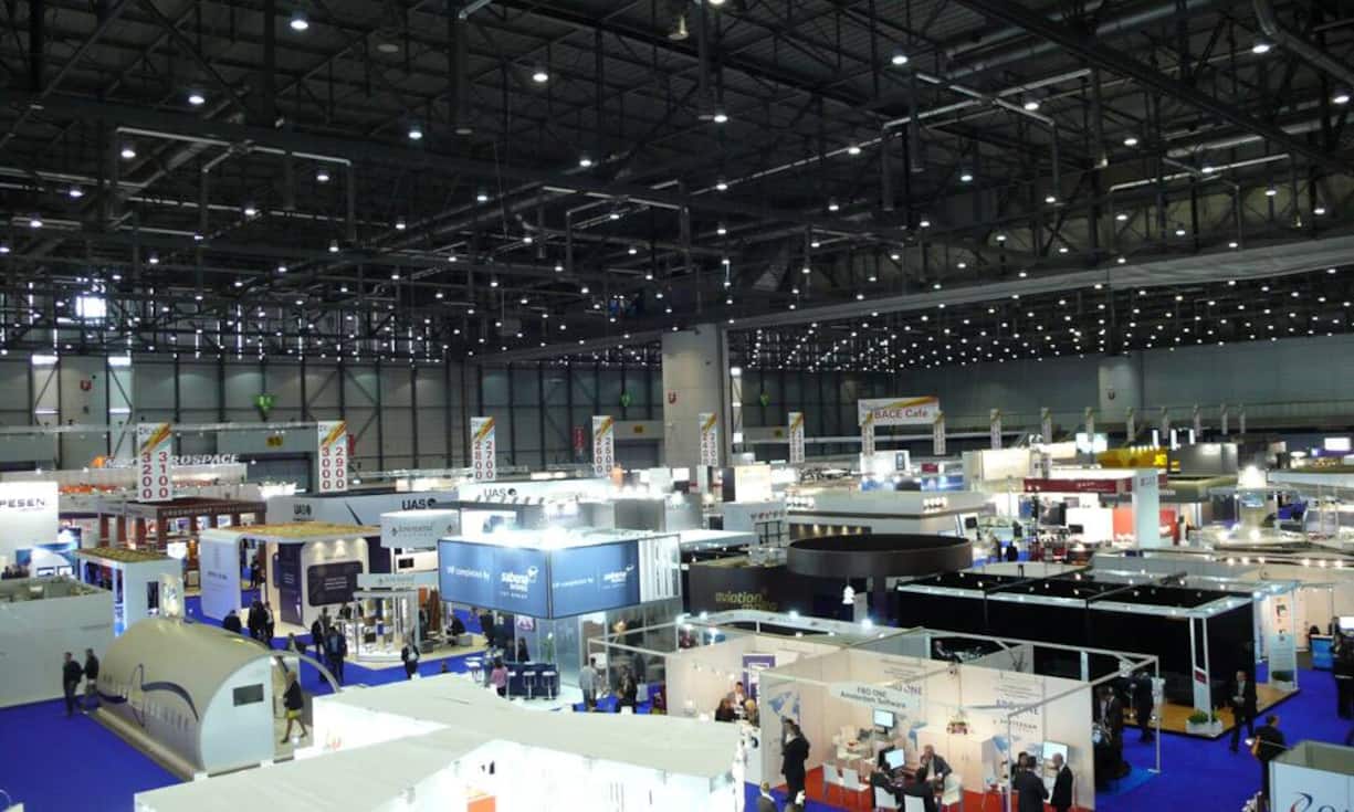 In den Hallen der Palexpo zeigen zahlreiche weitere Aussteller ihre neusten Entwicklungen in der Aviatik.
