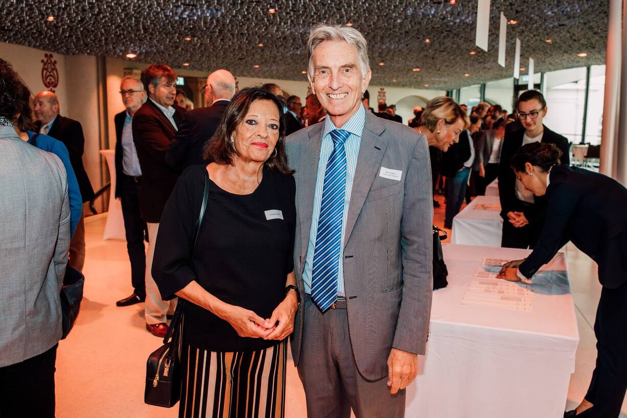 Marco Solari (Locarno Film Festival) und Gattin Michela