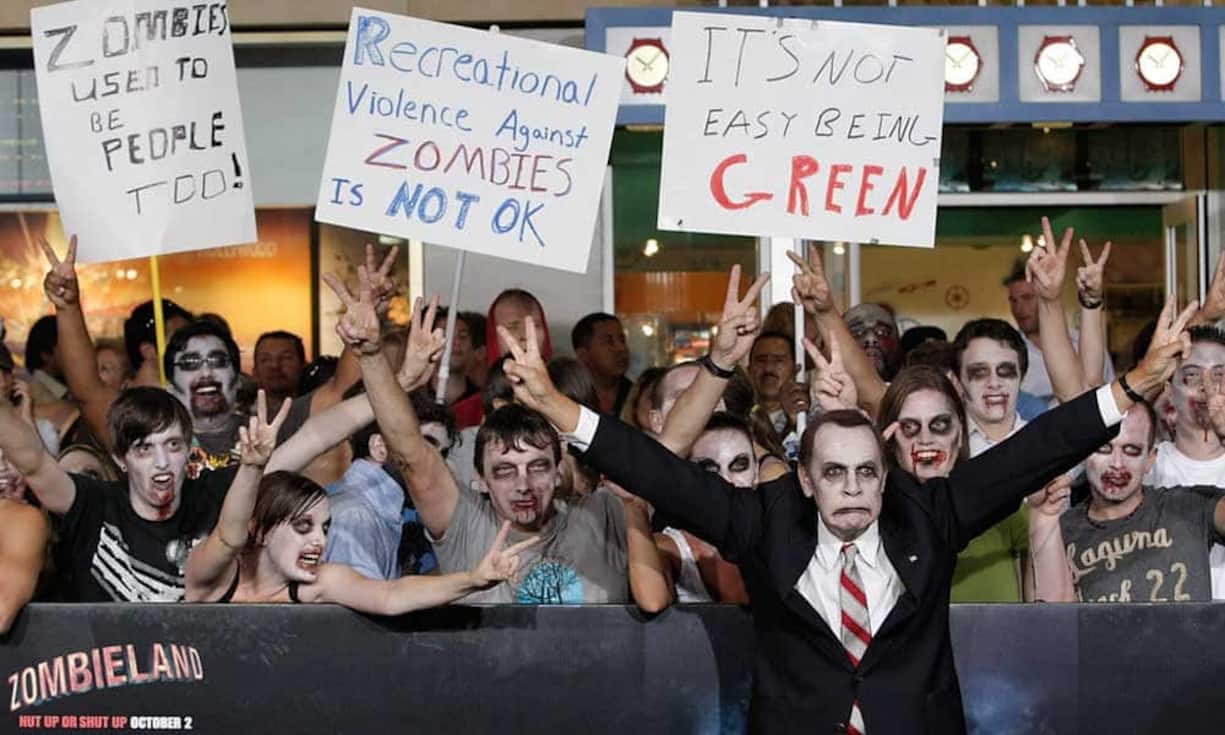 Platz 5: Ryan Kavanaugh
1 Milliarde Dollar
Auswahl Filme: Zombieland, The Social Network, Limitless
Kavanaugh gründete 2004 die Produktionsfirma Relativity Media, mit der er unter anderem den Kultfilm Zombieland (auf dem Bild: Fans bei der Premiere) produzierte.