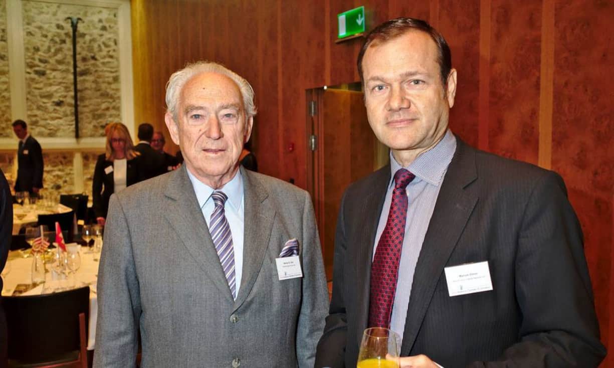 Rainer E. Gut, Honorary Chairman, Credit Suisse Group AG;
Manuel Ebner, CEO, Merrill Lynch Capital Markets AG