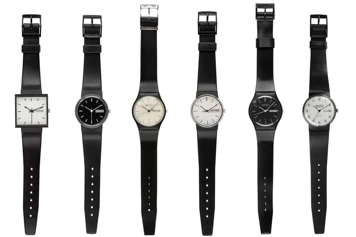 Prototypen von Swatch aus dem Jahr 1981: Alternativen zum Original.