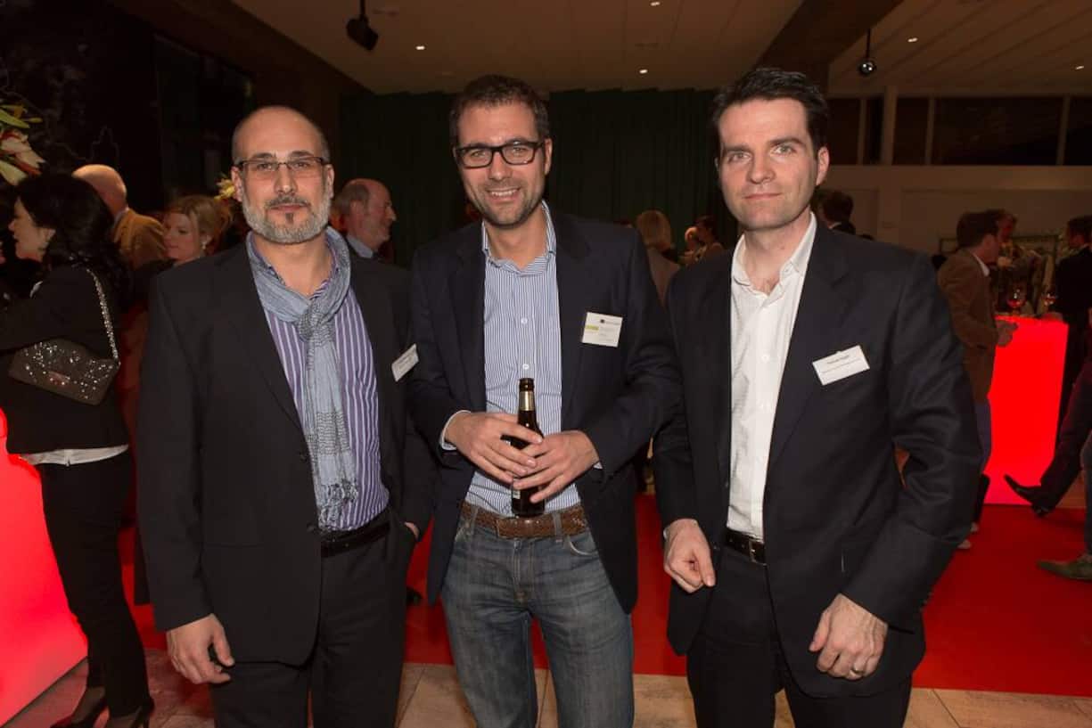 Yvan Piccinno, Plan.net Suisse AG; Daniel Hünebeck, Geschäftsführer, adisfaction GmbH; Thomas Egger, Bellevue Asset Management AG