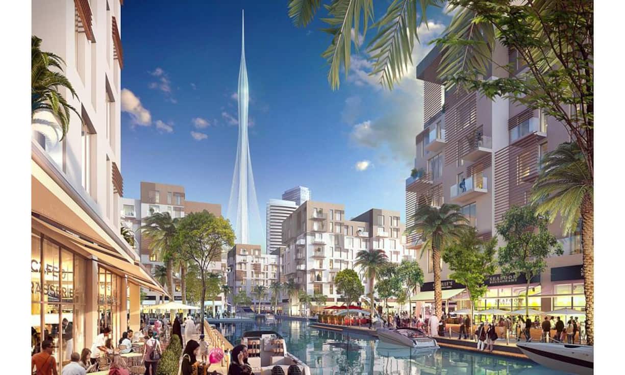 Diese sollen im modernen und luxuriösen Umfeld «leben, arbeiten, lernen und sich vergnügen können», so der Präsident des Bauunternehmens Emaar.