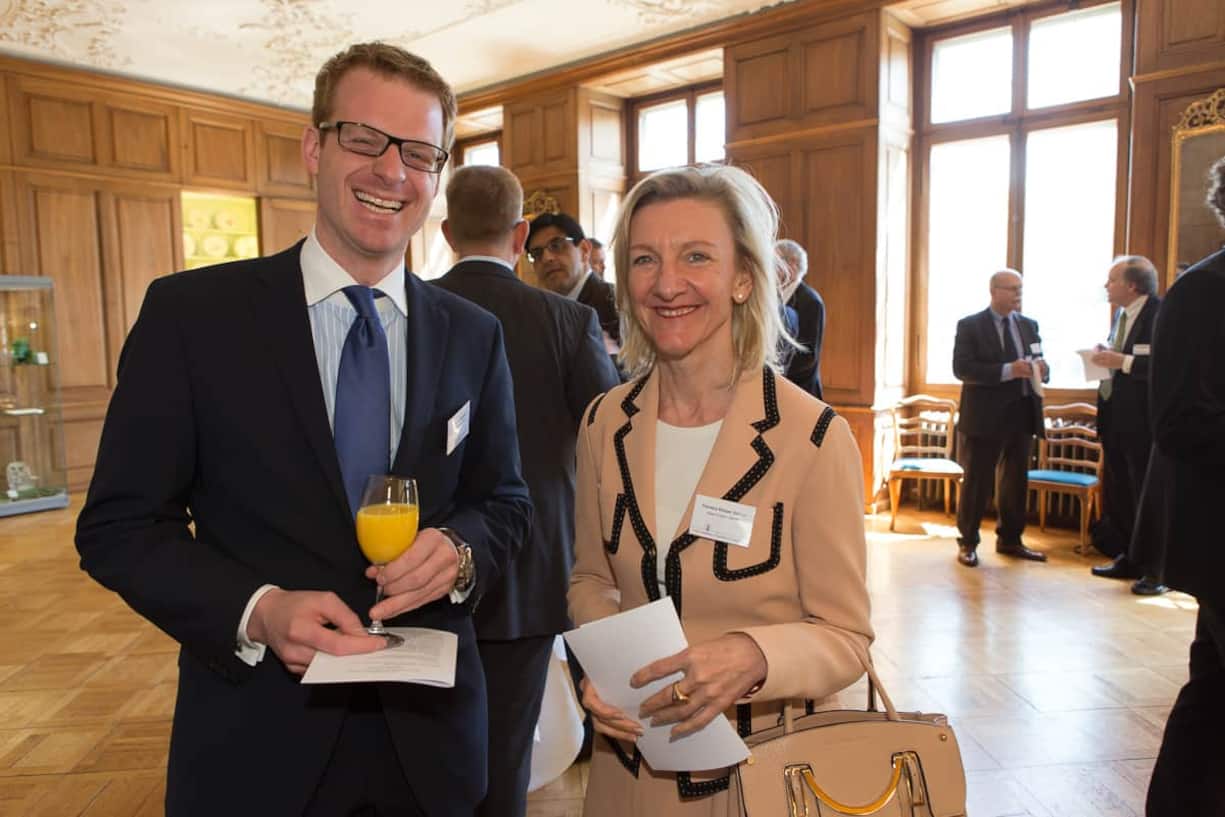 Michael Reichenecker, Swiss Finance Institute, Program Director Education; Theresia Büsser Stalder, Swiss Finance Institute, Knowledge Transfer Manager