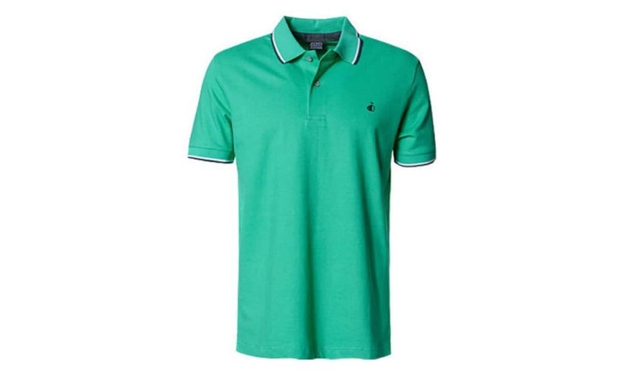 Sportlich: Jockey
Dieses Poloshirt aus leichtem Baumwoll-Mix ist gerade geschnitten mit kurzen Ärmeln. Kragen und Ärmelbündchen zieren sportliche Kontraststreifen. Preis 79.90 Franken