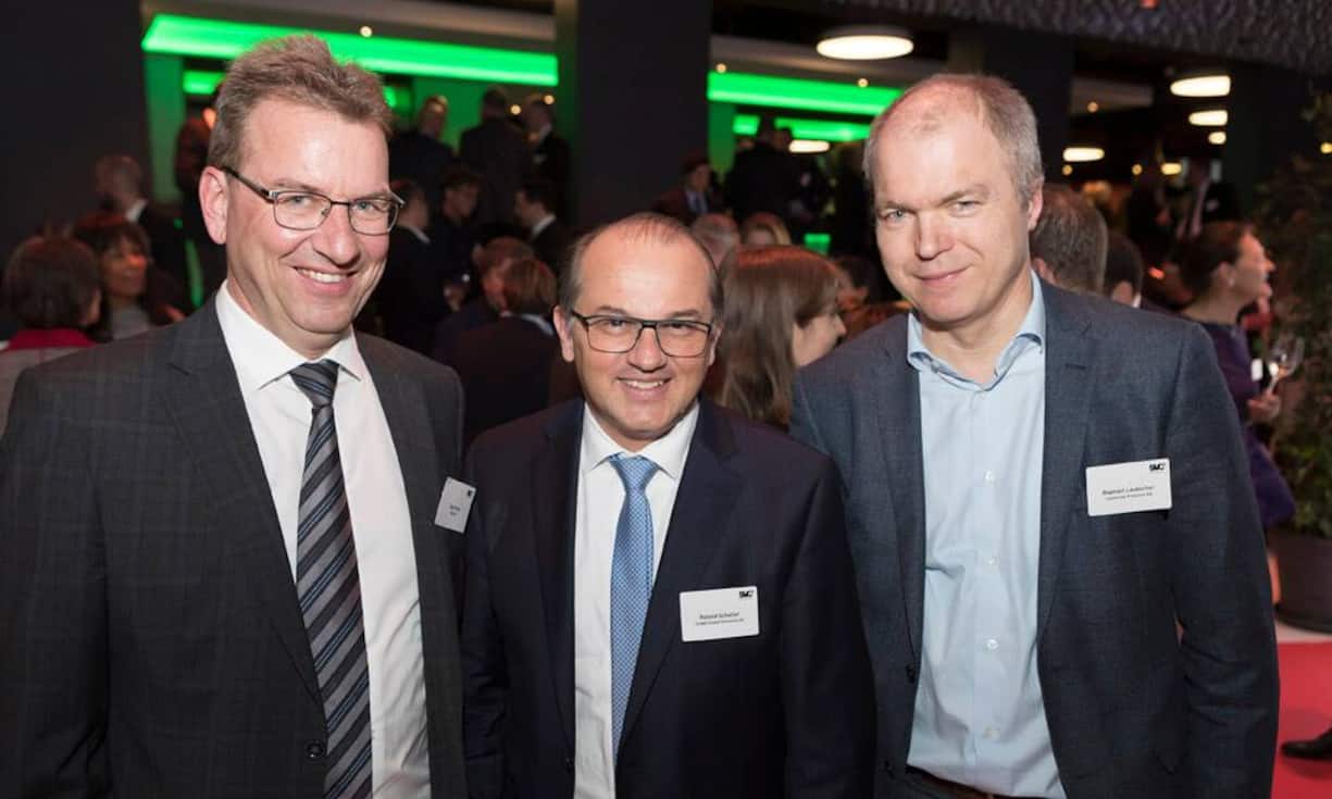 Jürg Krebs, BDO AG; Roland Schaller, Credit Suisse Schweiz AG; Raphael Laubscher, Laubscher Präzision AG