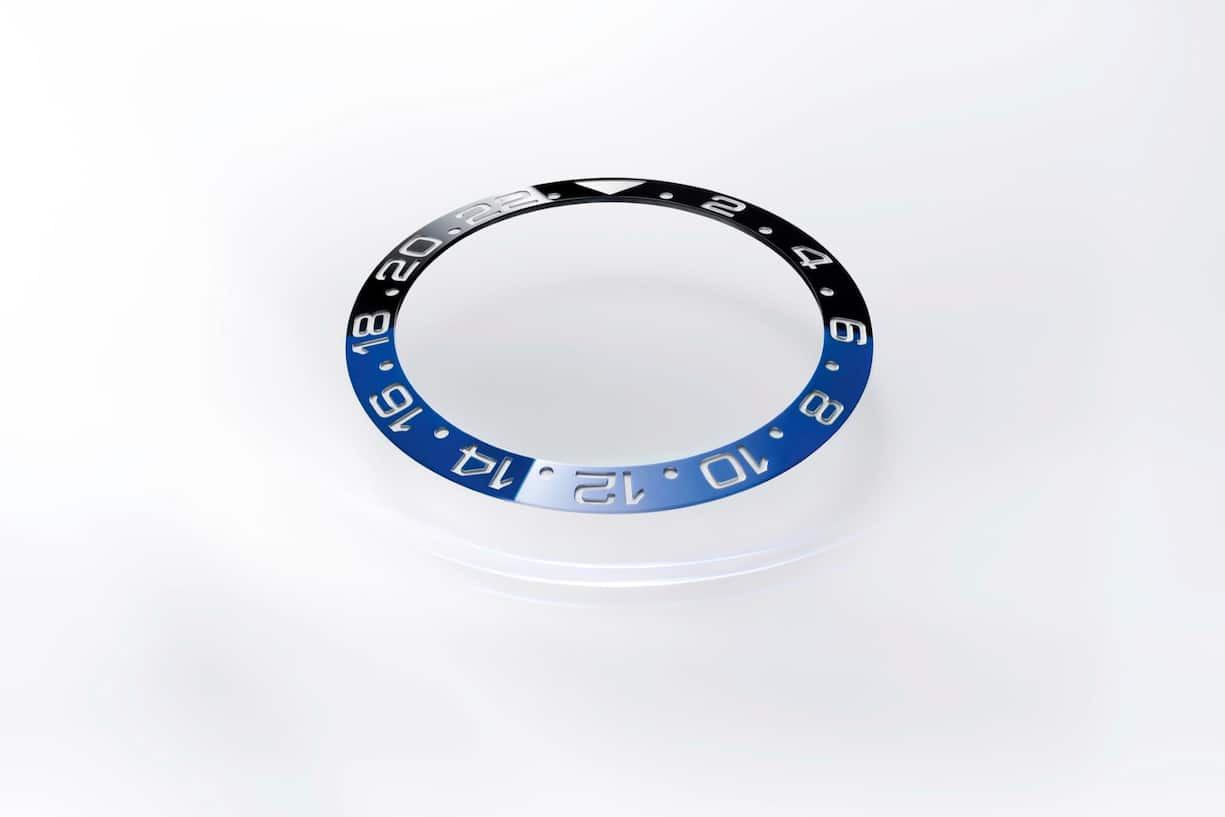 Die Cerachrom-Lünette von Rolex.