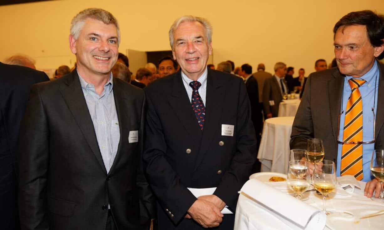 v.l.n.r. Jean-Marc Thévenaz; CEO EasyJet Schweiz, Jean-Pierre Jobin.
