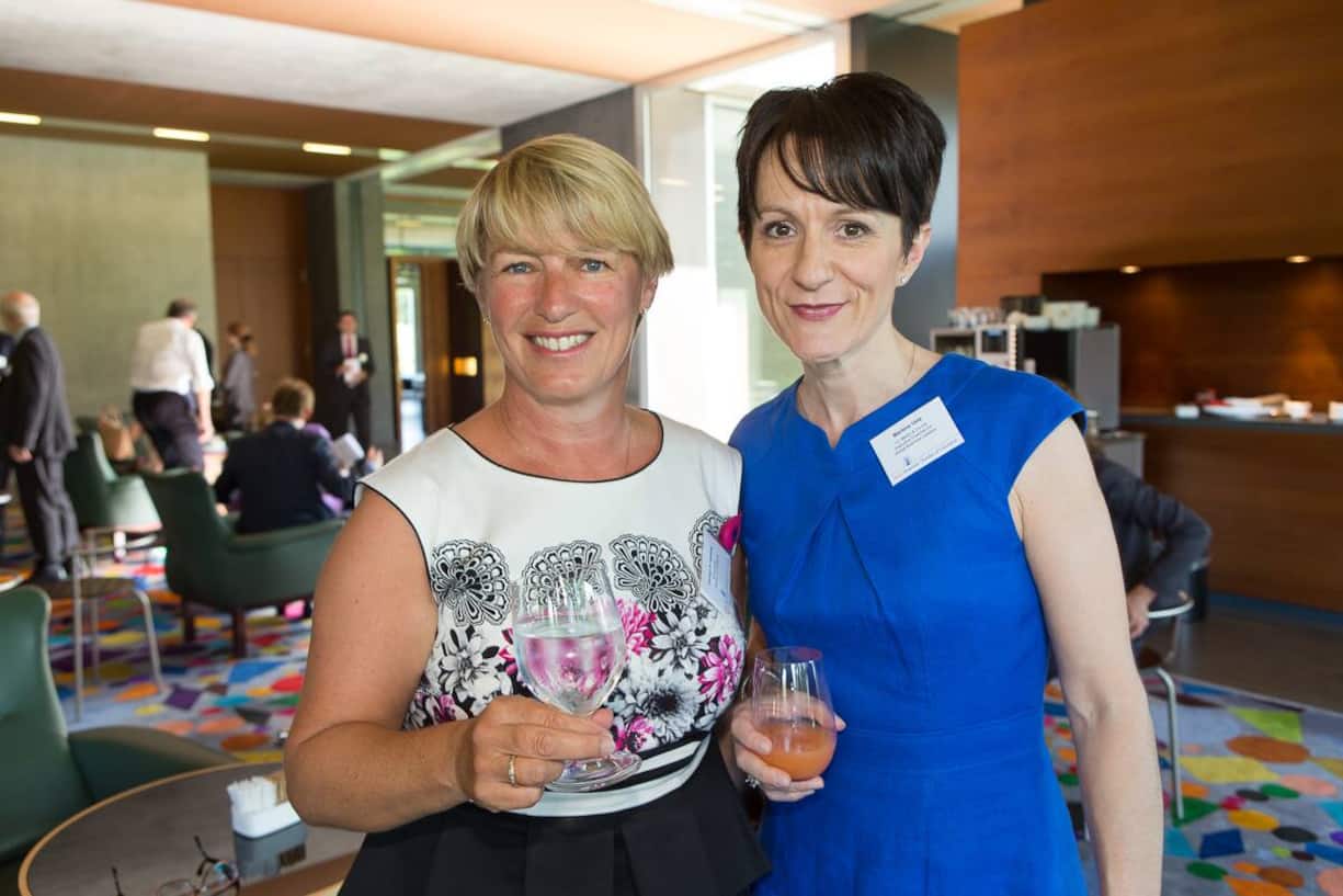 Carolyn P. Helbling, Managing Director, British-Swiss Chamber of Commerce; Marlene Uetz, Commercial Director, I.J. Martin & Co. Ltd. Executive Coaches for Global Business Leaders