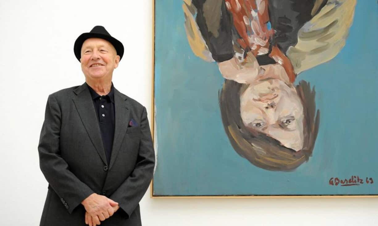 Platz 4 der weltweiten Künstlerrangliste geht an den deutschen Maler und Bildhauer Georg Baselitz.